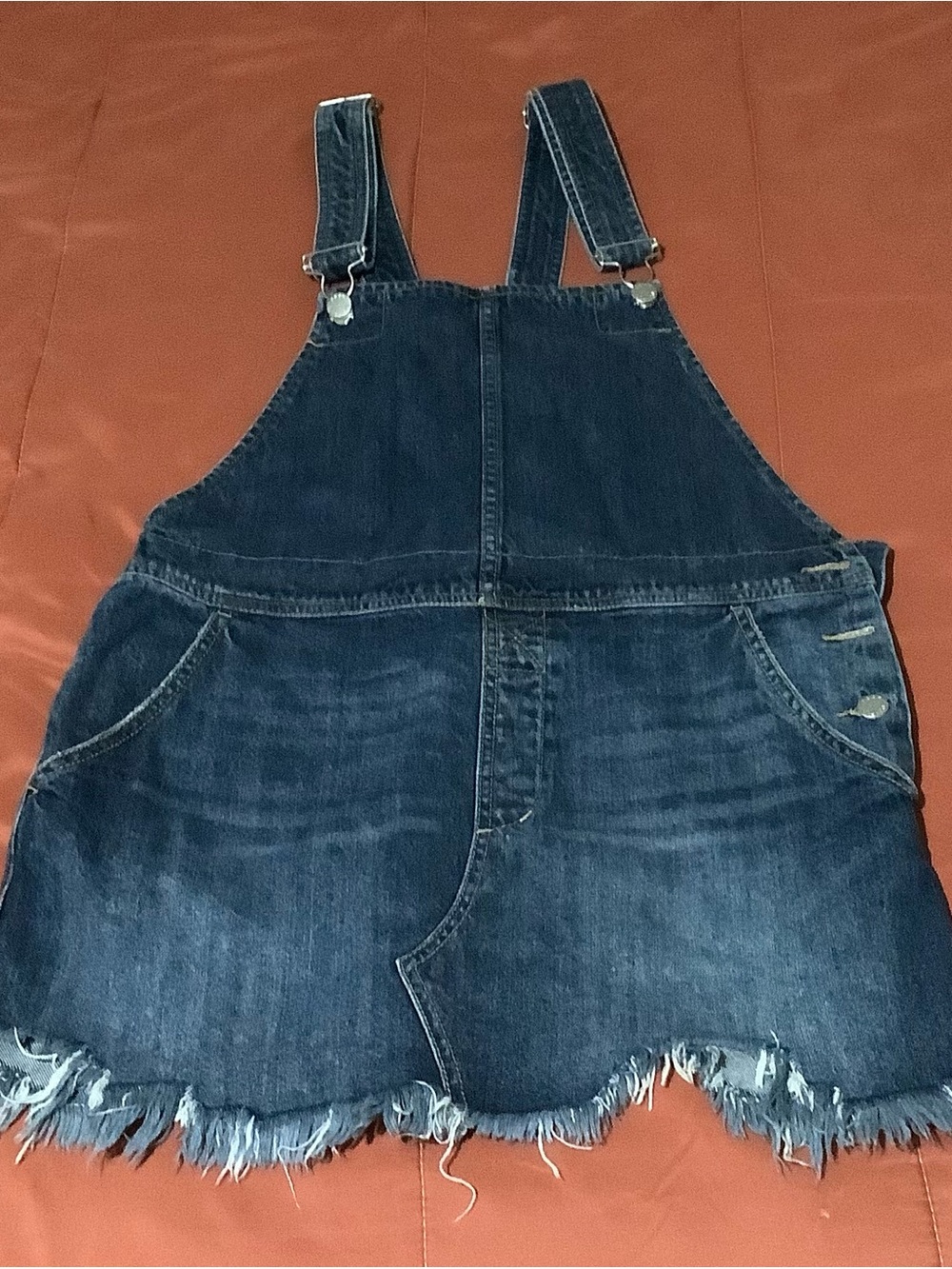 Free people Denim Overall Dress